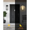 Outdoor Light Fixture Wall Light,Anti-Rust Wall Lantern Outside Wall Sconce, Integrated LED Porch Light for Garage Patio Doorway - 2 of 4