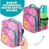 Bentology Insulated Lunch Box w Snack Pocket & Water Bottle Holder - Boys or Kids Lunchbox Tote Keeps Food Hotter or Colder Longer - Reusable Bag Fits - 3 of 3