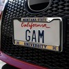 Montana State University School Logo Full Size Standard License Plate Metal Frame - 3 of 4
