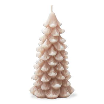 tag Frosted Pine Tree Candle Blush
