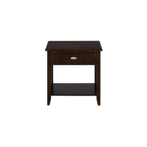 Jofran,Merlot Warm Contemporary End Table - 1 of 4