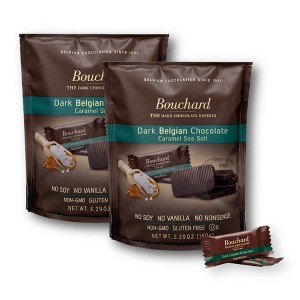 Bouchard Premium Dark Belgian Chocolate Caramel Sea Salt 5.29 Oz. (150 g.) (Pack of 2) - 1 of 4