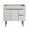 Modway Harvest 36" Bathroom Vanity Cabinet – Modern Design with Storage (Sink Basin Not Included) - 3 of 4