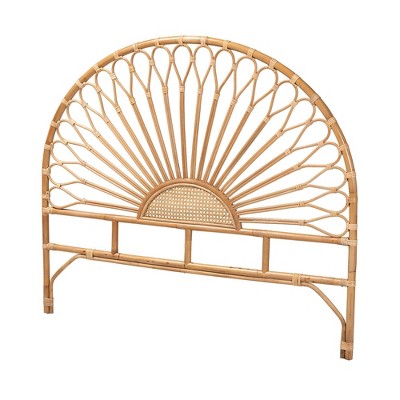 Perenna Natural Rattan King Size Bohemian Headboard