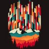 Men's Design By Humans Sunset in Vertical By digsy T-Shirt - 2 of 4