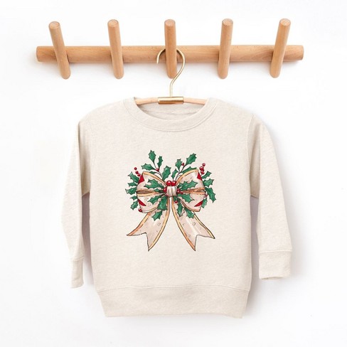 The Juniper Shop Holly Leaves Coquette Youth Ultra soft Graphic Sweatshirt Target