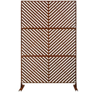PAGED Patio Privacy Screen, Fence Privacy Screen, Outdoor Privacy Screen Freestanding for Lawn Garden Deck Balcony Patio - 1 of 4