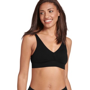 Jockey Women's Seamfree Rib Molded Cup Plunge Bralette - 1 of 4