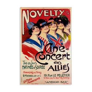 Stupell Industries Vintage Novelty Concert Canvas Wall Art - 1 of 4
