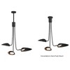 ET2 Lighting Marsh 3 - Light Pendant in  Black - 3 of 3