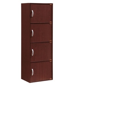 Storage Cabinet Mahogany - Hodedah Import