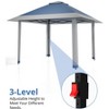 13x13 FT Gazebo Outdoor Canopy Tent, Outdoor Patio Gazebo, with Mosquito Netting, 4 Sandbags & Wheeled Bag, for Backyard - 4 of 4