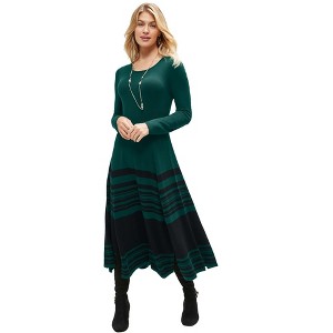 Jessica London Fit And Flare Sweater Dress - 1 of 4