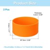 Unique Bargains Silicone Anti-Slip Protective Reusable Water Bottle Boot 2 Pcs - 2 of 4