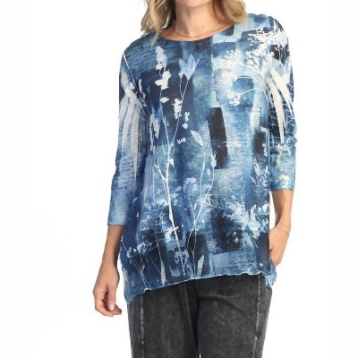 Women's Mariposa Chiffon Hem Tunic Top - Jess & Jane