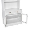 Sapphtopaz Modern Bookcase with Open Shelves, Display Storage Bookshelf for Living Room, Home Office - 4 of 4
