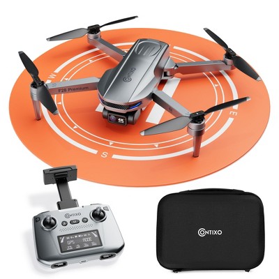 Contixo F28-Premium GPS Drone, 4K Camera, 3-Axis Gimbal, 30 Min Flight - Foldable