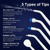 MySmile LP211 Cordless Water Flossers for Teeth, 260ML Reservoir, 5 Cleaning Modes, 8 Jet Tips - 4 of 4