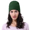 Soft Fleece Watch Cap Winter Warm Cozy Skull Hat, Black - Solaris - 2 of 4