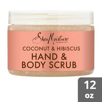 SheaMoisture Coconut & Hibiscus Illuminating Hand and Body Scrub - 12oz