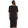 Just Love Short Sleeve Nightgown Sleep Dress for Women - 3 of 3