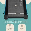 Lifepro Compact Walking Pad Treadmill ? 3-in-1 with Removable Desk, Bluetooth App, Incline ? For Walking, Jogging & Running at Home/Office - 3 of 4