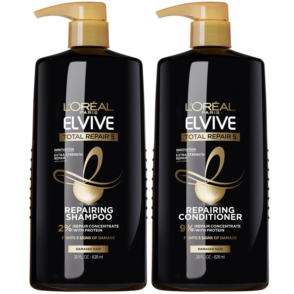 Photos - Hair Product LOreal L'Oreal Paris TR5 Shampoo & Conditioner Kit - 56 fl oz/2pc 