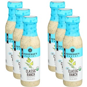 Tessamae's Organic Classic Ranch Dressing & Dip  - 10 fl oz (Case of 6) - 1 of 2