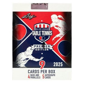 2025 Leaf MLTT Major League Table Tennis Premier Edition Hobby Box - 1 of 4