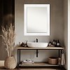 Amanti Art Sloped Non-Beveled Framed Bathroom Vanity Wall Mirror - 4 of 4