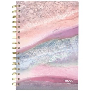Mead 2026-2027 Weekly/Monthly Planner - Rose Quartz 5.5”x8.5” : Target