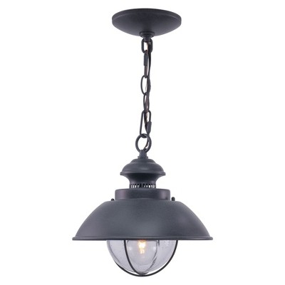 Vaxcel Harwich 1 - Light Pendant in  Textured Gray