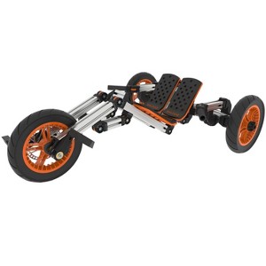 Folding Trikes with Large Basket,Transformation Modes Kids Balance Bike Adjustable Seat,Steel Stand Scooter Gifts for 1 to 6 Years (Non Electric) - 1 of 4