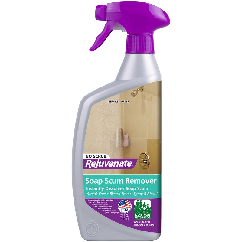Rejuvenate No Scent Soap Scum Remover 24 oz Liquid (Pack of 6), 1 of 2