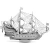 Model Kit Queen Anne's Revenge Ship (Challenging Difficulty) Steel Model Kit by Metal Earth - 2 of 4