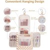Narwey Checked Hanging Travel Toiletry Bag , Travel Bag for Toiletries - 2 of 3