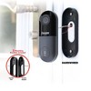 Energizer Smart Video Doorbell without Chime: Wireless Bluetooth & Wi-Fi, 2408x1080 Resolution, Night Vision, iOS & Android Compatible - image 2 of 4