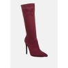 Playdate High Heeled Calf Boots Women - 3 of 4