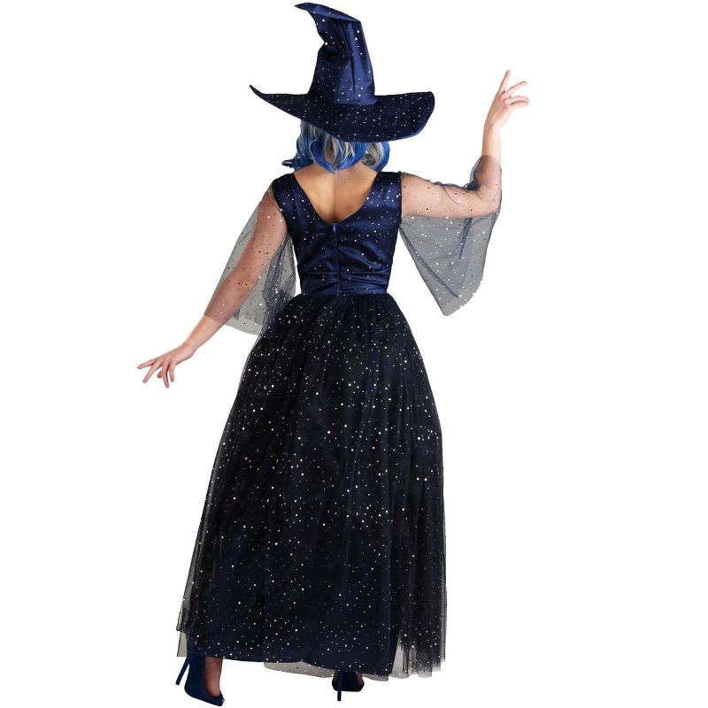 HalloweenCostumes.com Moonbeam Witch Women's Costume, 4 of 8