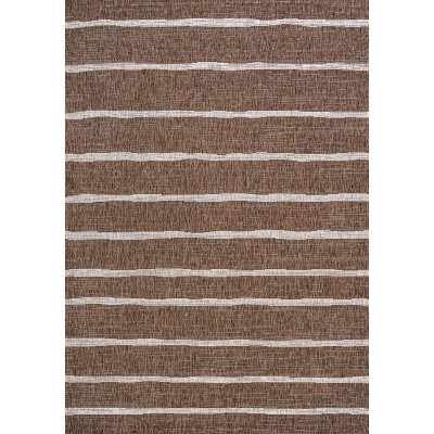 Colonia Soft Low Pile Berber Stripe Indoor/Outdoor Rug