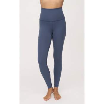 Yogalicious Solid Blue Yoga Pants Size S - 62% off