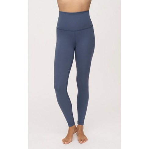 Yogalicious Womens Polarlux Everyday Fleece Lined Elastic Free Super High  Rise Legging - Blue Indigo - Medium : Target