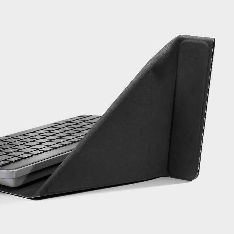 Wireless Keyboard with Stand for iPads &#38; Tablets - heyday&#8482; Black and Gray, 5 of 6