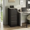 Metal File Cabinet with Lock - 3-Drawer Vertical Storage for Letter/Legal/A4 Files, Office Organizer - 2 of 4