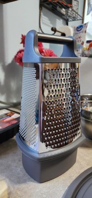 Berghoff Essentials 10 Stainless Steel 4-sided Grater With Handle : Target