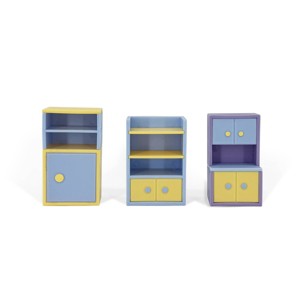 Mini Play Set Furniture Cabinets - Bullseye's Playground™ - 1 of 3