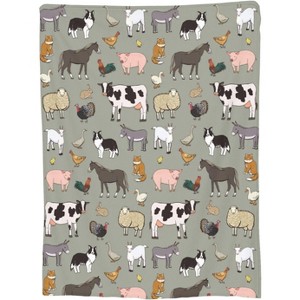 Boston Terrier Dog-patterned Blanket,measuring ,soft to the touch,thick and warm, a versatile piece for bedrooms and living rooms. - 1 of 4