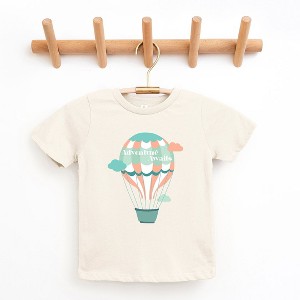 The Juniper Shop Adventure Awaits Clouds Toddler Short Sleeve Tee - 1 of 2