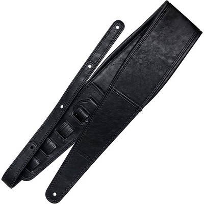 RICHTER Springbreak III Leatherette Guitar Strap Black 4.33 in.