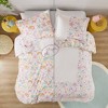 Urban Habitat Maisie Floral Reversible Cotton Duvet Cover Set with Throw Pillow Purple - 2 of 4